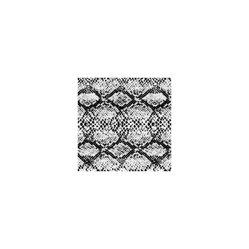 Estampado Snake black & white