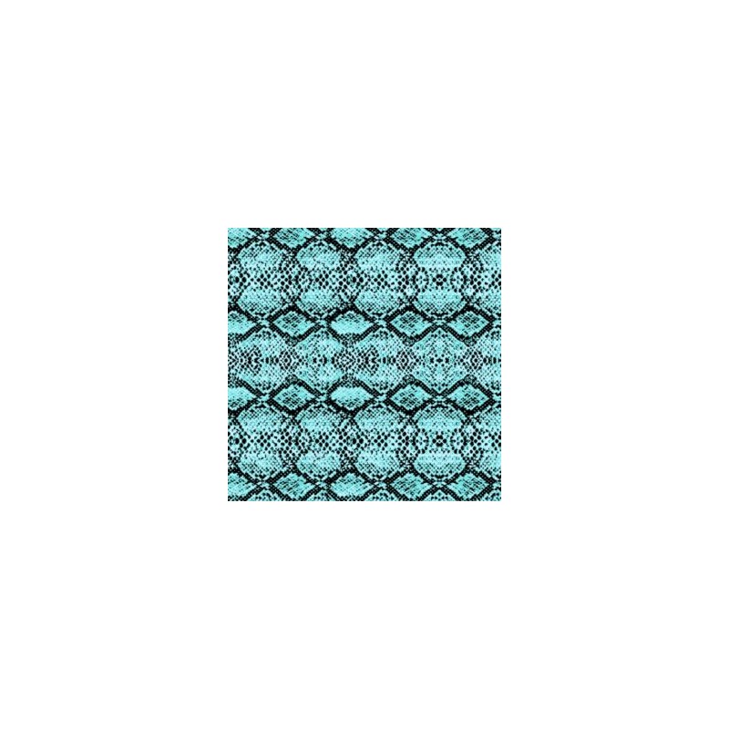 Estampado Snake Blue