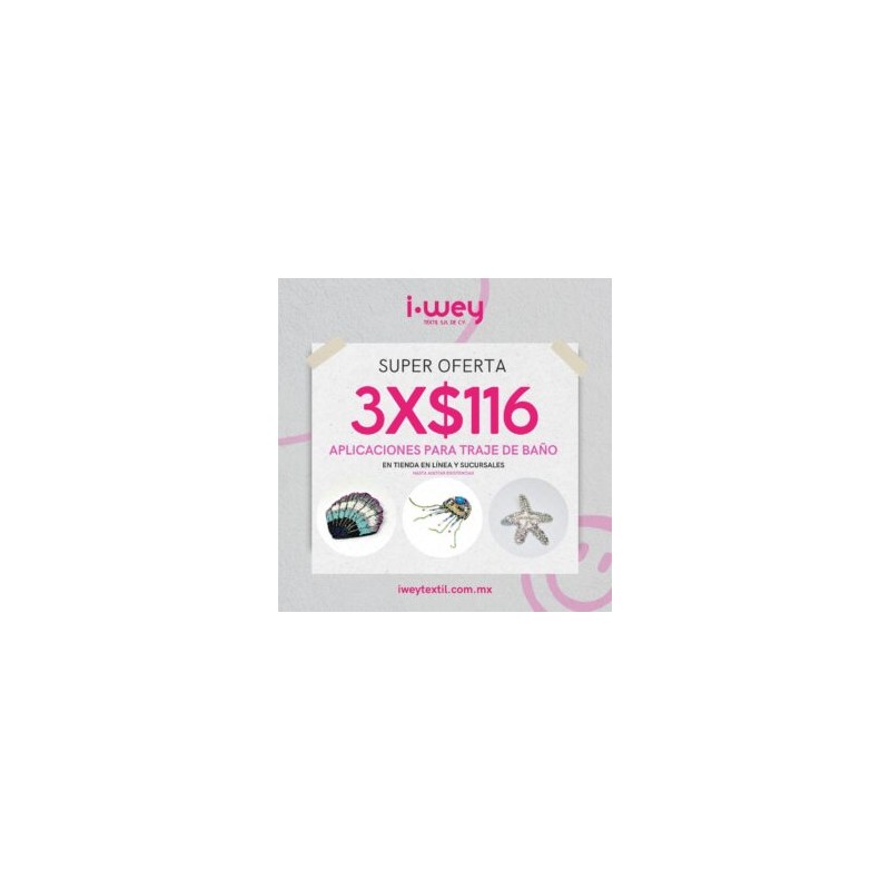 Kit de Aplicaciones Traje de Baño