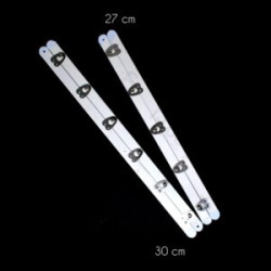 Broche para Corsette Blanco