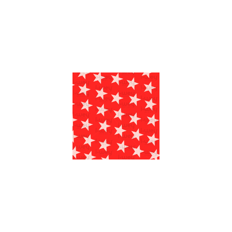 Estampado Comic Stars rojo