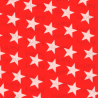 Estampado Comic Stars rojo