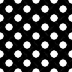 Estampado Polka Dots Negro