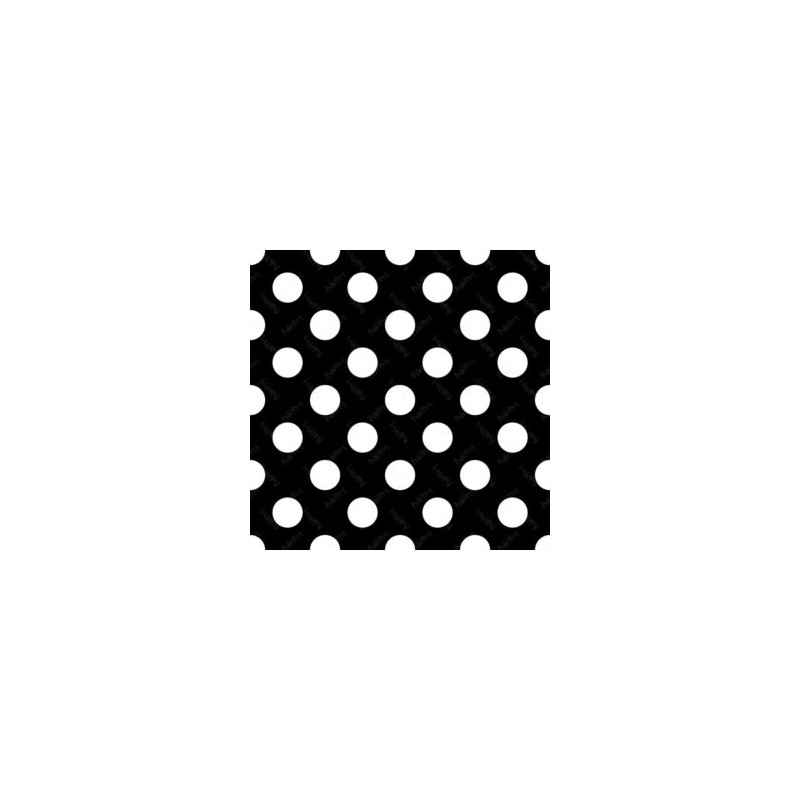 Estampado Polka Dots Negro