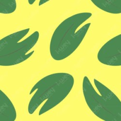 Estampado Lilo Hojas Verde Maxi