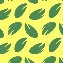 Estampado Lilo Hojas Verde Mini